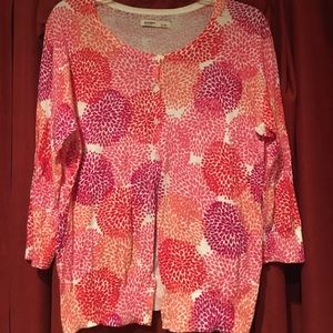 Old Navy floral cardigan